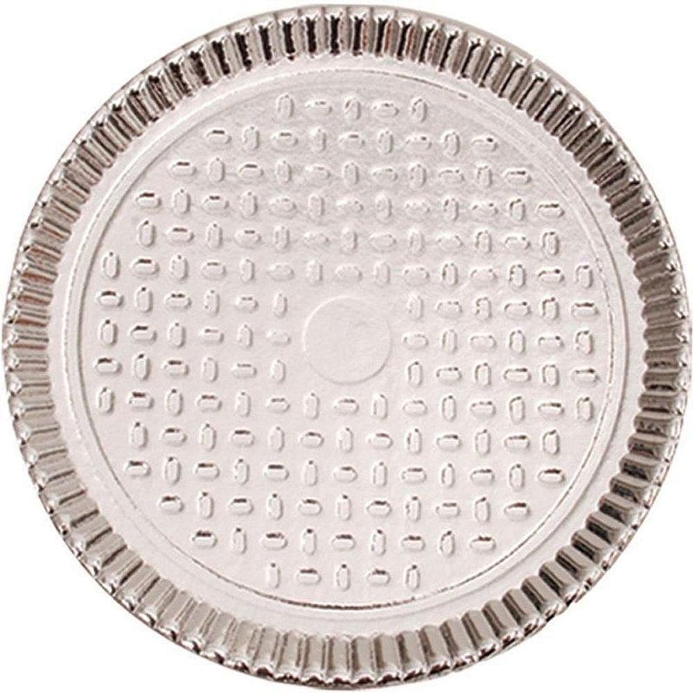 Prato Laminado Redondo N08 38,5Cm Pct Com 10