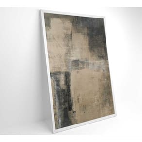 Quadro De Arte Pintura Abstrata Clara Medidas 40x60 Cm Impressão Adesivo Fotográfico
