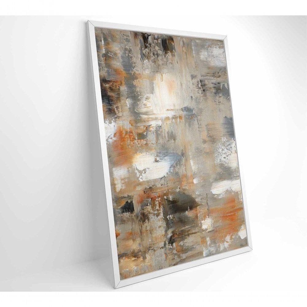 Quadro Arte Pintura Neutra Medidas 40x60 Cm Tipo De Impressão Vidro Acrílico