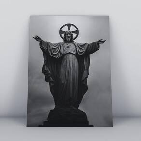 Quadros TAC Religião Cristã 044 - 20x30cm - MDF - Colorido