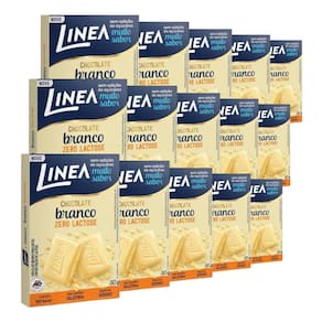 Chocolate Linea Zero Açúca 15 De 30Gr Branco Zero Lactose
