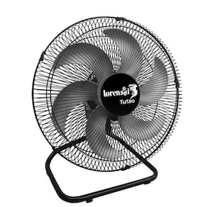 Ventilador de Mesa Turbo Tufão 50Cm Loren Sid Preto Bivolt