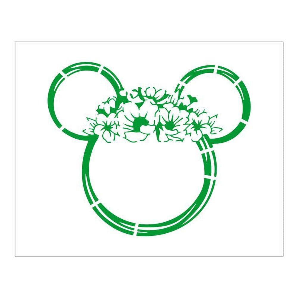 Stencil Tamako Floral - 20X25Cm - Ref B267