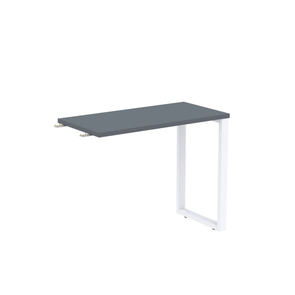 Mesa Complemento 900x450mm Mcp90/45p25tub Grafito/Branco