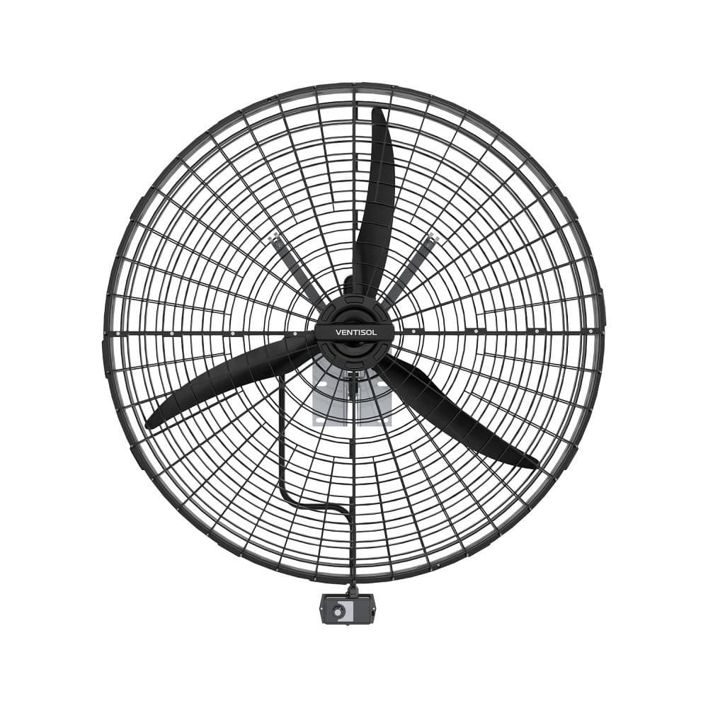 Ventilador de Parede 100 cm Ventisol VP1M2 Preto - 220V