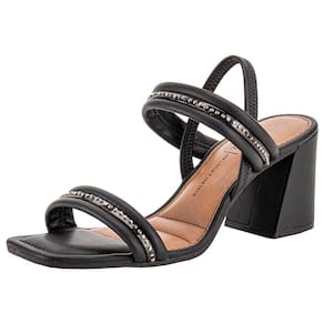 Sandália Feminina Salto Grosso Dakota Y8391