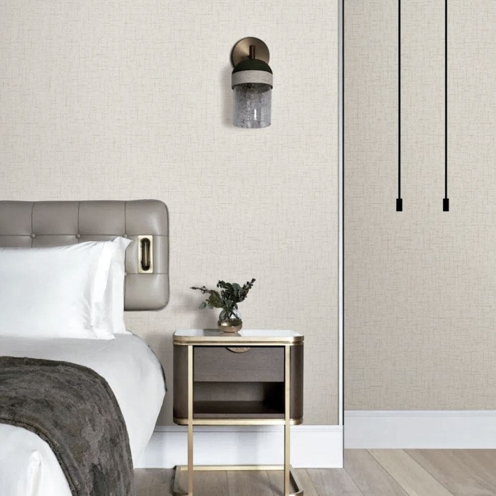 Papel de Parede VIP Aspecto Têxtil Bege VIP1060