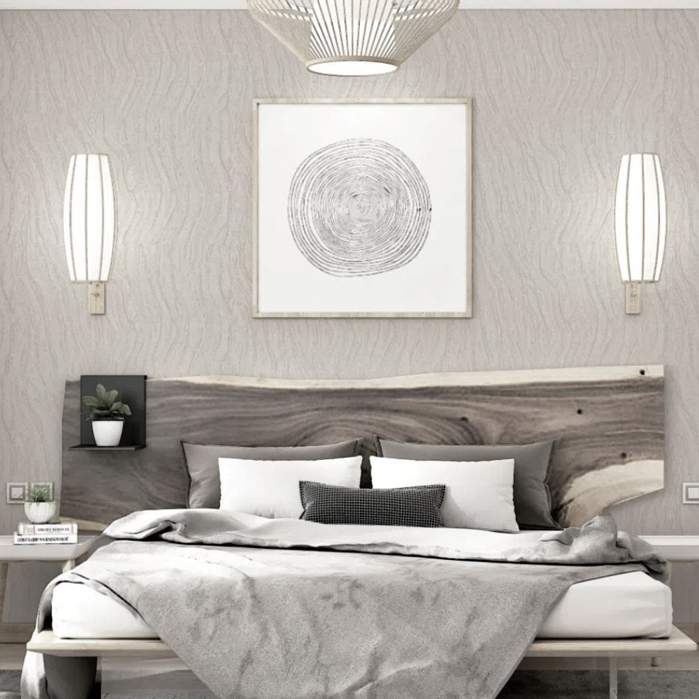 Papel de Parede Colorkey Madeira Bege COL1055