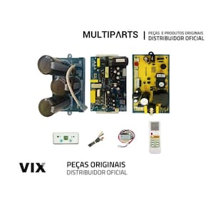 Placa Universal Com Controle Remoto - Qd82U+ Vix