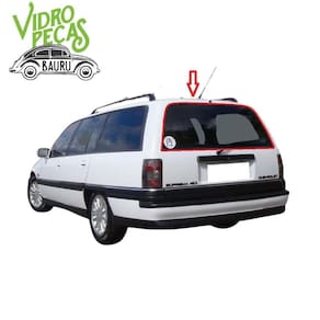 Borracha Vidro Traseiro Vigia Omega Suprema Externa