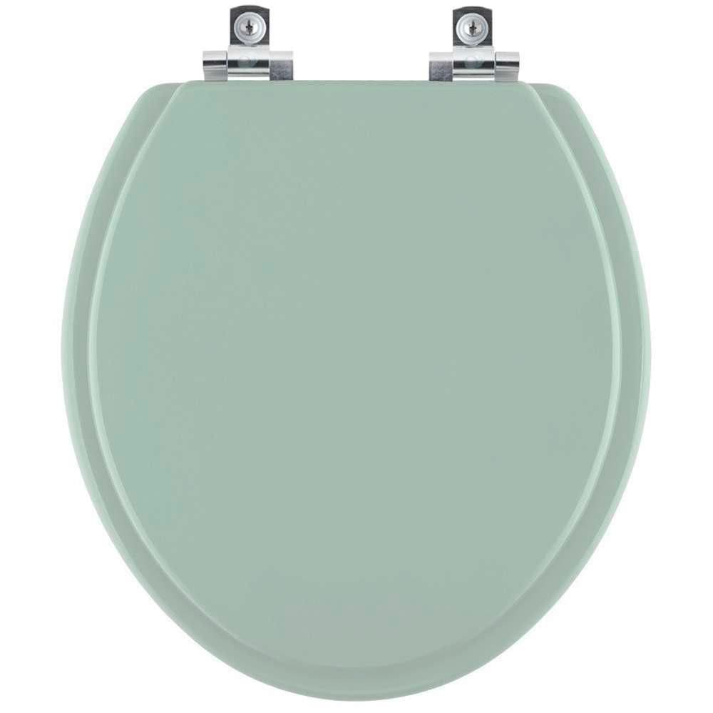Assento Sanitário Soft Close Evolution Verde Claro para vaso Santamarina