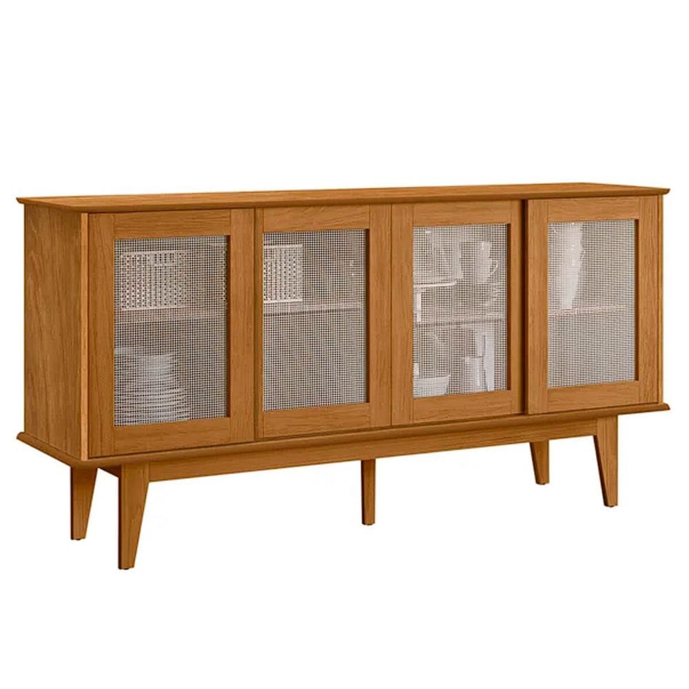 Buffet Detroit 4 Portas Tebarrot Off White Cor Nature