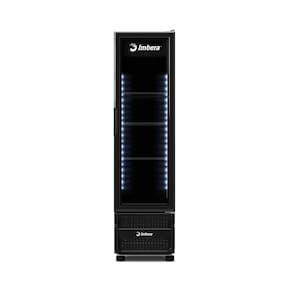 Geladeira Expositor Vertical 244 Litros Full Black Preta VR08 Imbera