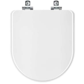 Assento Sanitário com Amortecedor Jasmim Branco para vaso Fiori