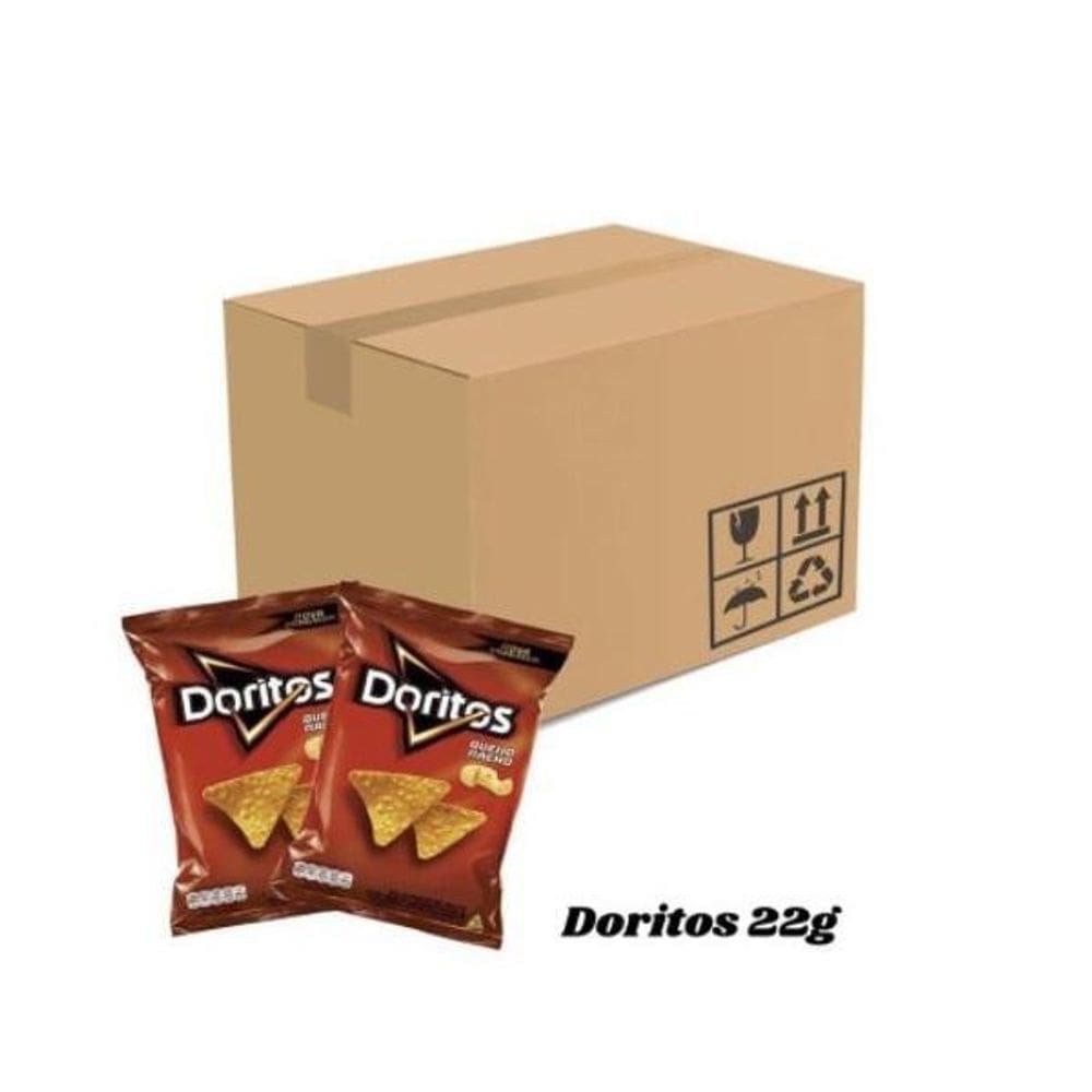 Kit Salgadinho Mini Doritos Snack Queijo Nacho Kit 150Un