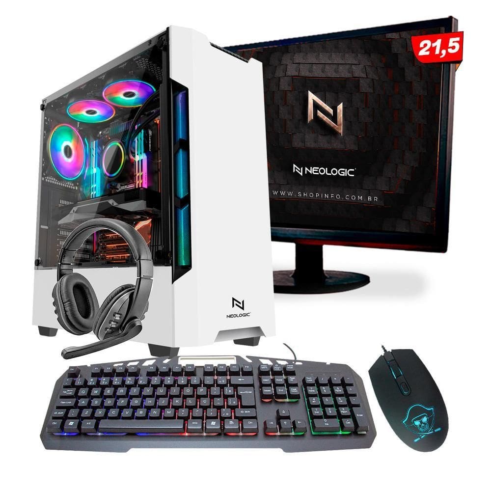 Kit Pc Gamer Smat Pc Smt82120 Intel I5 8Gb Rx 550 4Gb Ssd