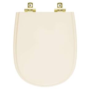 Assento Sanitário Soft Close Paris Bone para vaso Ideal Standard com Ferragem Dourada