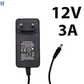 Fonte De Alimentação 12V 3,0A Pino 5.5Mm X 2.5Mm