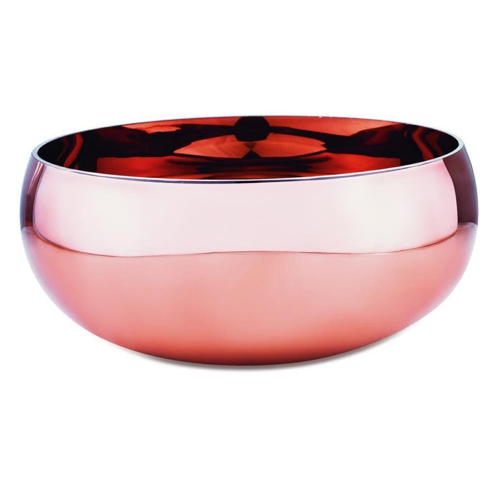 Centro De Mesa Rose Gold Em Vidro