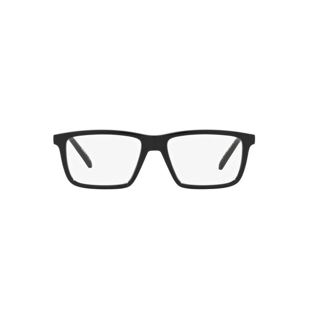 Armação Arnette An7197 Eyeke 2753 Preto Brilho Tamanho 53