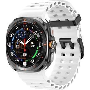 Pulseira De Silicone Para Samsung Galaxy Watch Ultra Braca