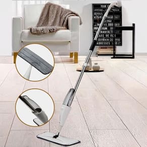 Mop Flex Esfregão Spray Limpeza Rápida E Fácil Microfibra