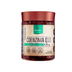 Coenzima Q10 Nutrify 100mg: Energia E Suporte Mitocondrial