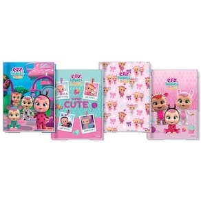 Caderno Brochura Cry Babies Capa Dura 80 Folhas Credeal