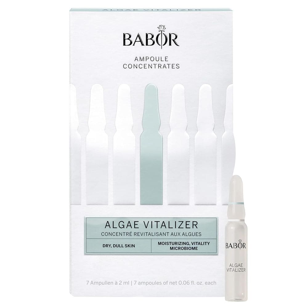 Ampolas de soro BABOR Algae Vitalizer com extrato de algas verdes