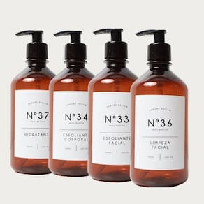 Kit Cuidado Pessoal Retrô 500ml - Hidratação e Esfoliação