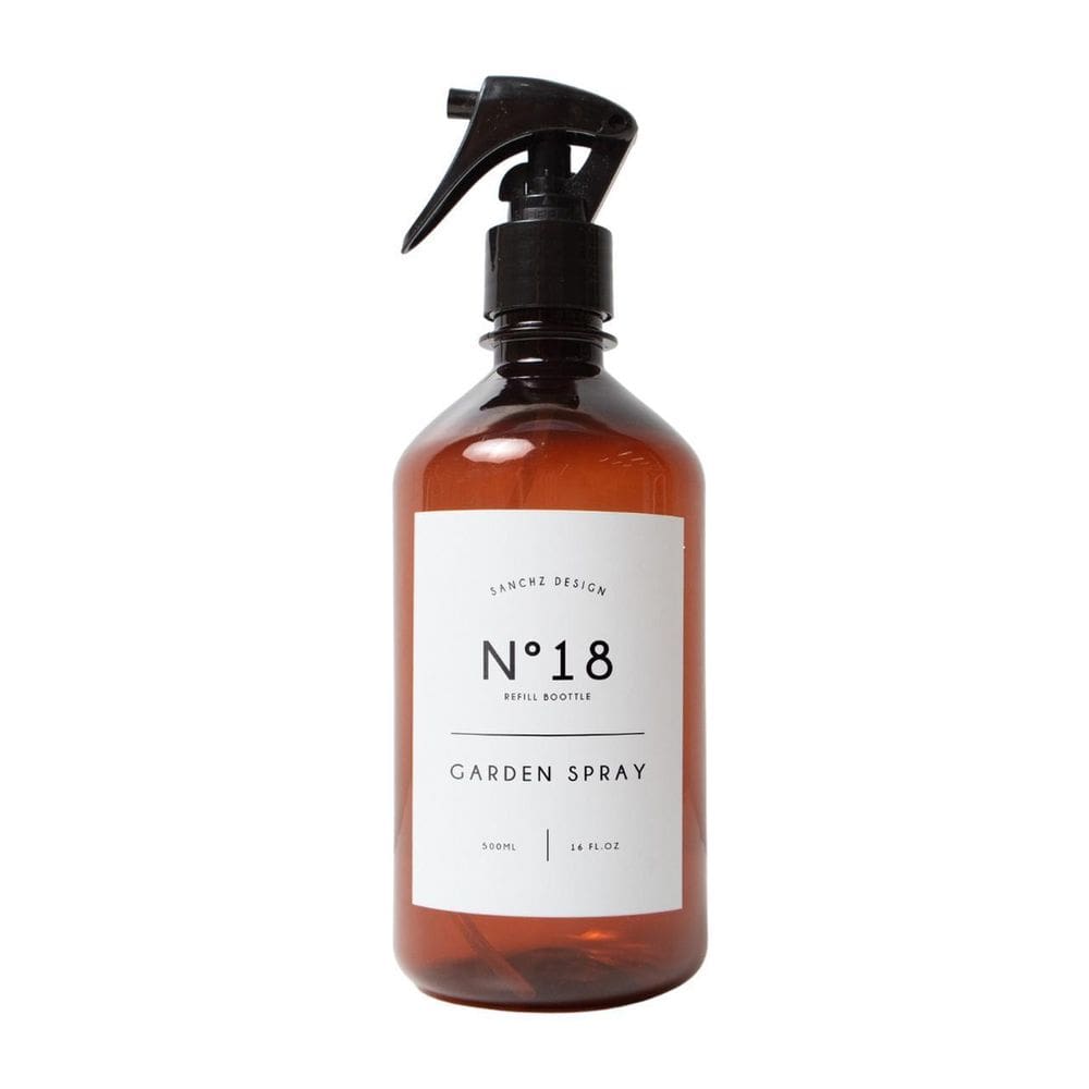 Frasco Âmbar Retrô Garden Spray Branco