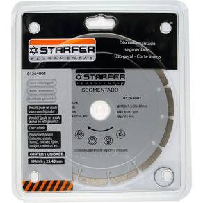 Disco Diamantado Segmentado 7 Polegada Starfer