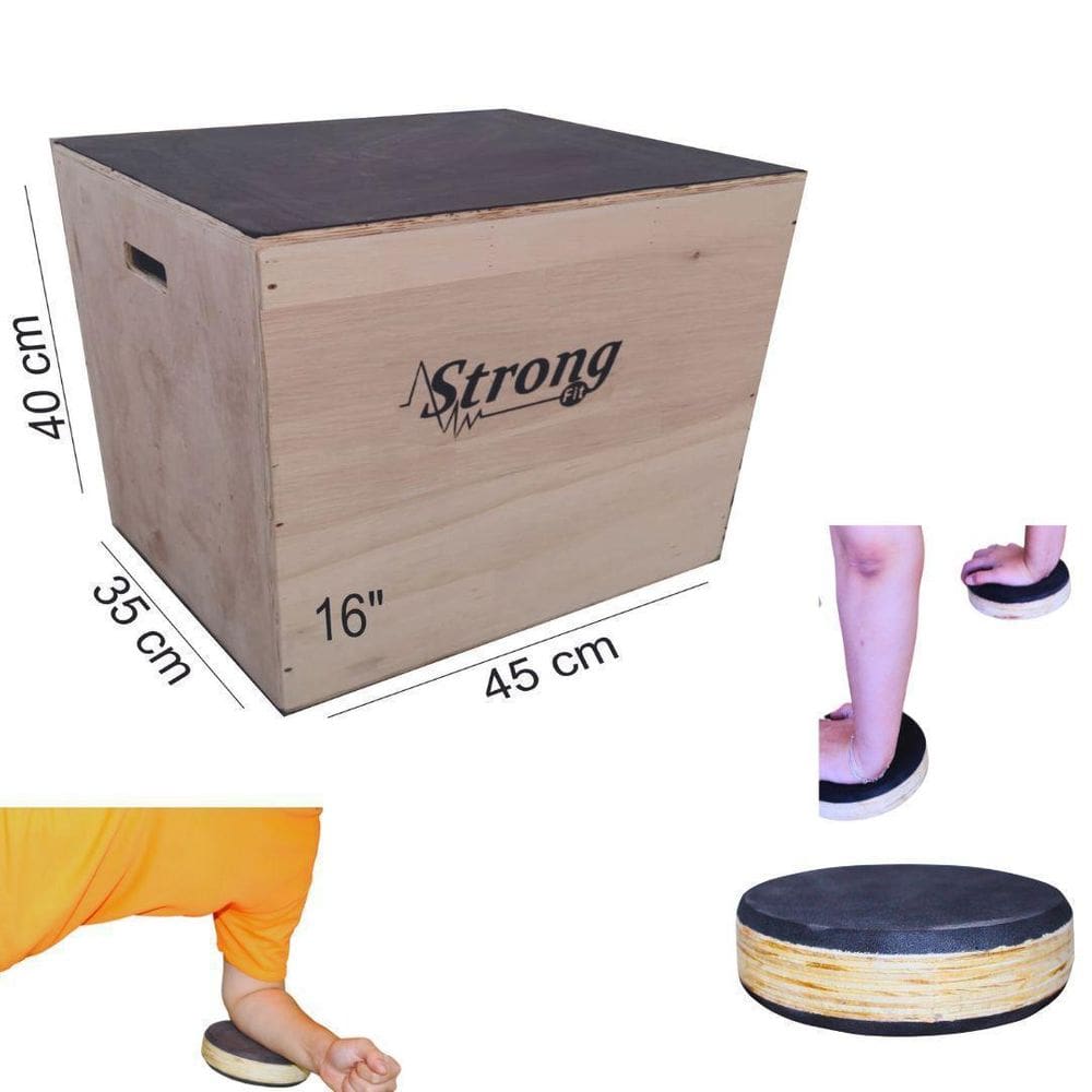 Jump Box 16` + Disco Yoga Pilates