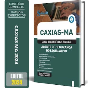 Apostila Câmara Caxias Ma 2024 Agente Segurança Do