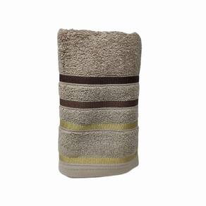 Toalha De Rosto Teka Premium Lumiere Marromclaro100%Algodão