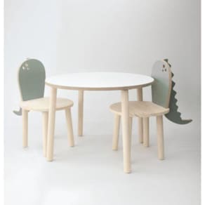 Mesa Com Duas Cadeiras Dinossauro