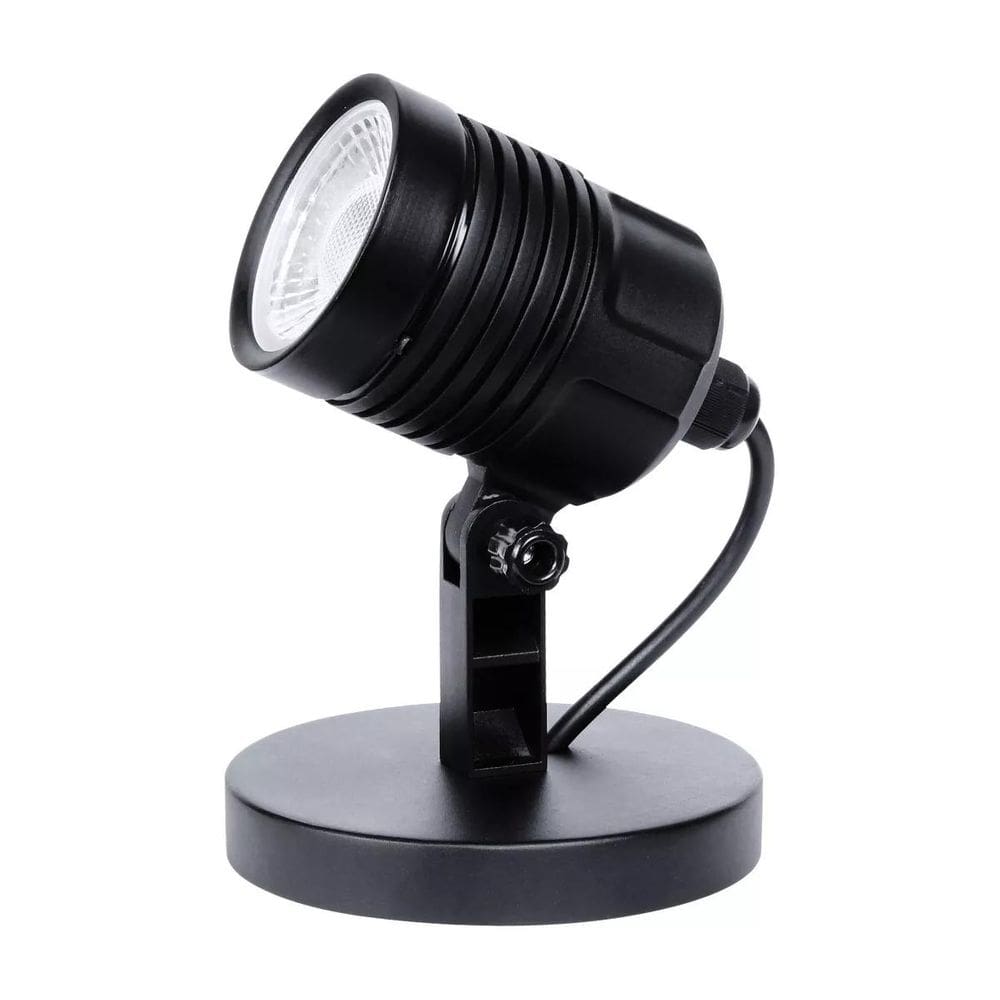 Led Spot Sobrepor Preto 6W Ip65 Bivolt Verde Avant