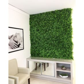 Placa Planta Jardim Vertical Decorativo Artificial Folhagem