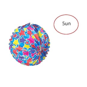 Balão Colorido Para Pendurar Festa Junina Redondo 26Cm-5Un