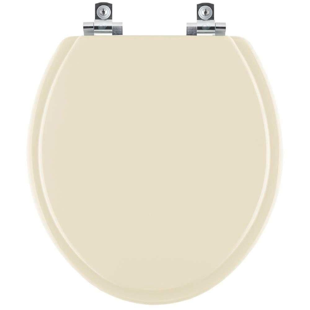 Assento Sanitário com Fechamento Lento Convencional Oval Bone para vaso Ideal Standard