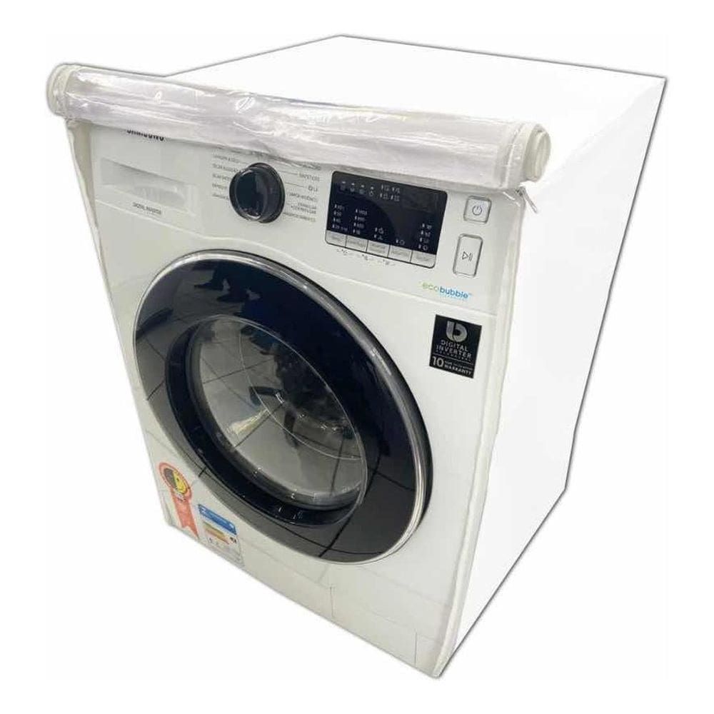 Capa Para Secadora Electrolux 10Kg Flanelada Branca Zíper