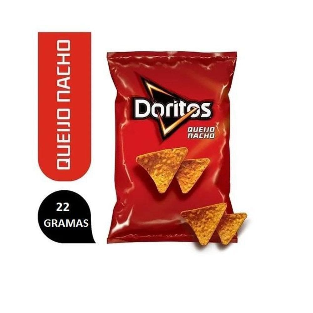 Biscoitos Salgadinhos Elma Chips Doritos 22Gr Caixa 150Un