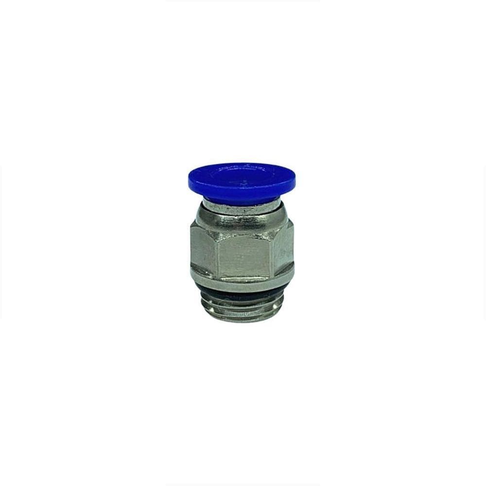 Conector Reto Engate Rapido 1/4 Bsp Mangueira 8,0 Mm