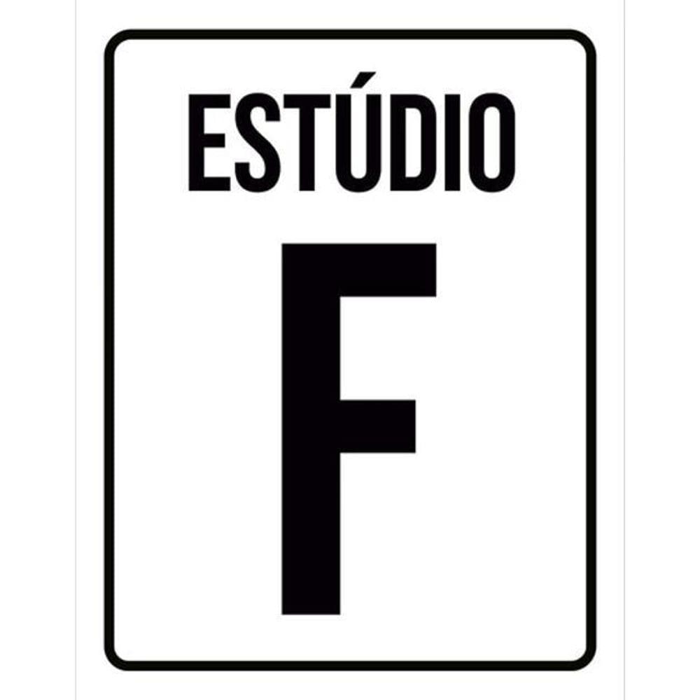 Kit 3 Placas Estúdio F 36X46