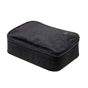 Estojo 100 Pens - Nylon - 1 Ziper - Preto