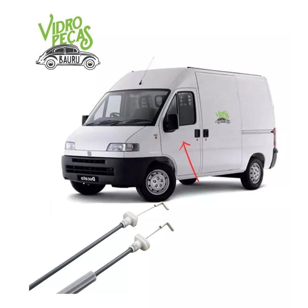Cabo Aco Acionador Fechadura Esquerda Ducato Apos 2006