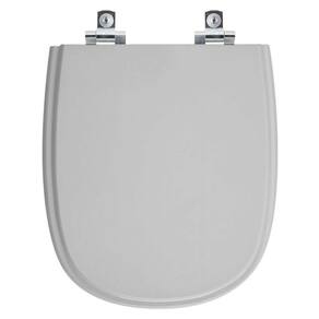 Assento Sanitário Soft Close Donna Cinza Claro para vaso Santamarina