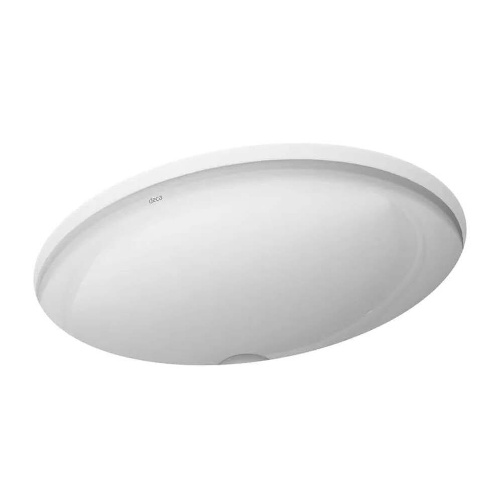Cuba de Embutir Oval 490X365 mm Deca Branco L.37.17