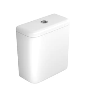 Caixa Acoplada Com Acionamento Duo Deca Carrara/Nuova Branco Cd.11F.17