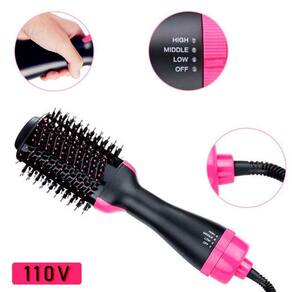 Escova Secadora Alisadora Cabelo 2 Em 1